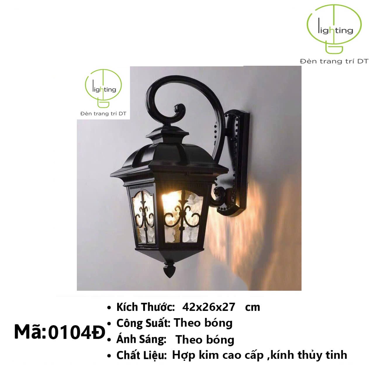 Đèn tường tân cổ 0104D