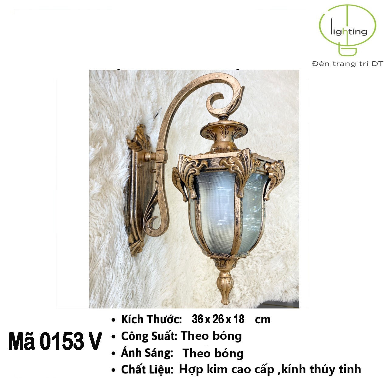 Đèn tường tân cổ 0153V