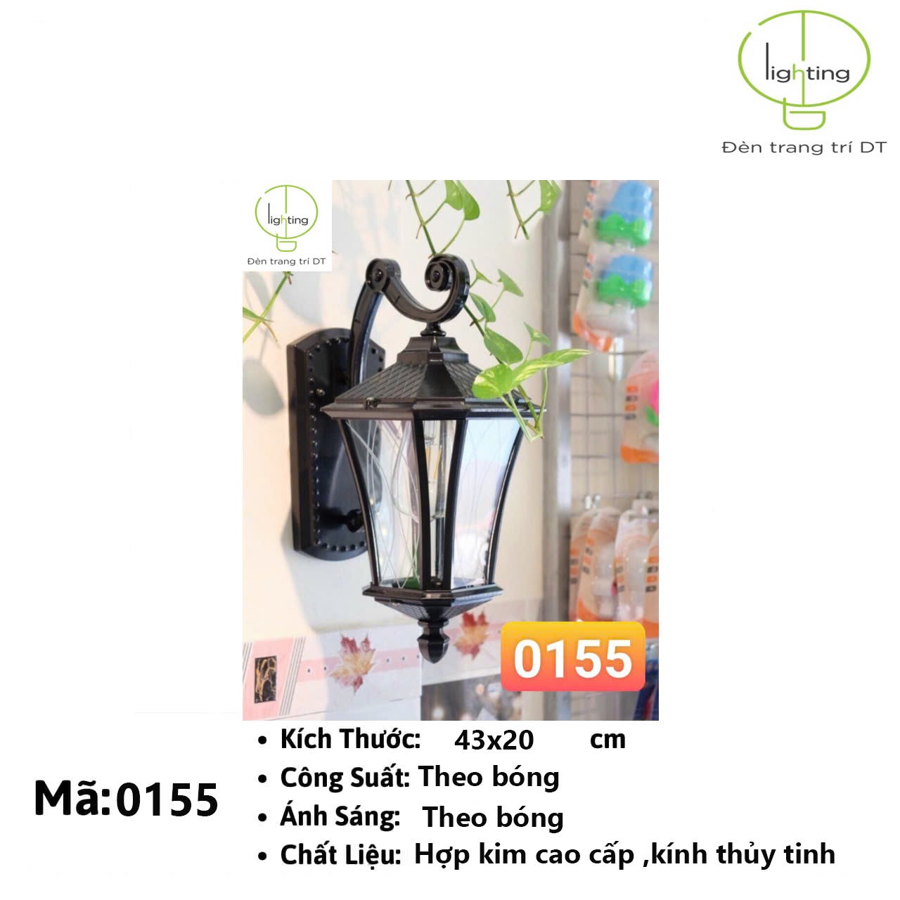 Đèn tường tân cổ 0155