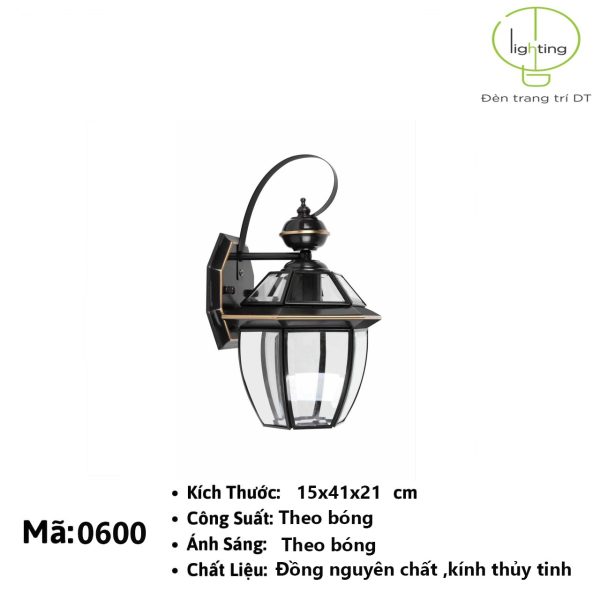 Đèn tường tân cổ 0600