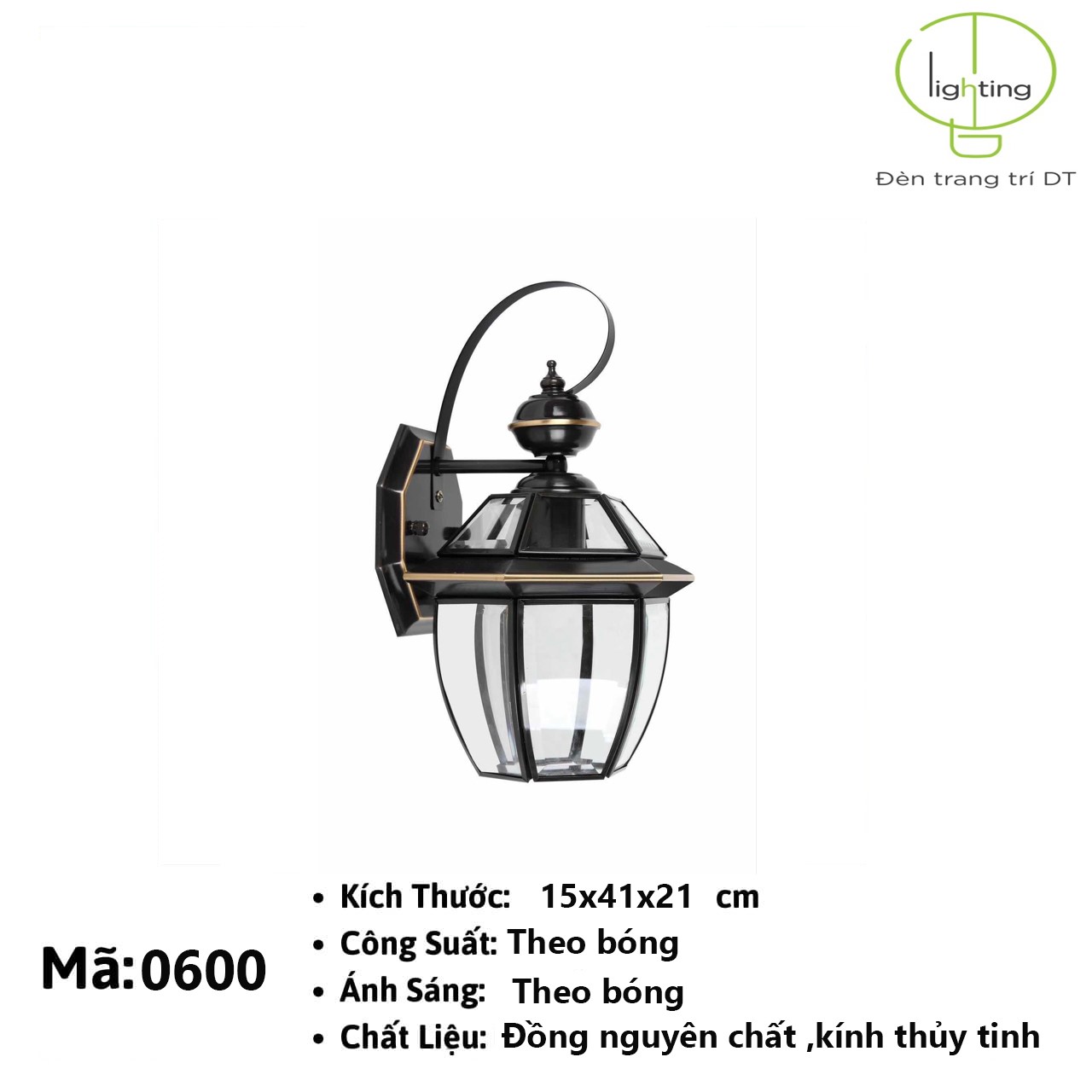 Đèn tường tân cổ 0600