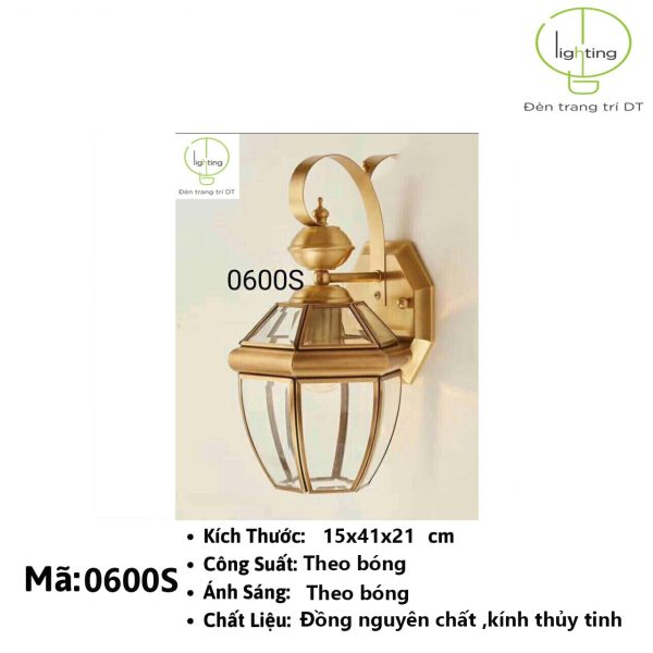 Đèn tường tân cổ 0600S