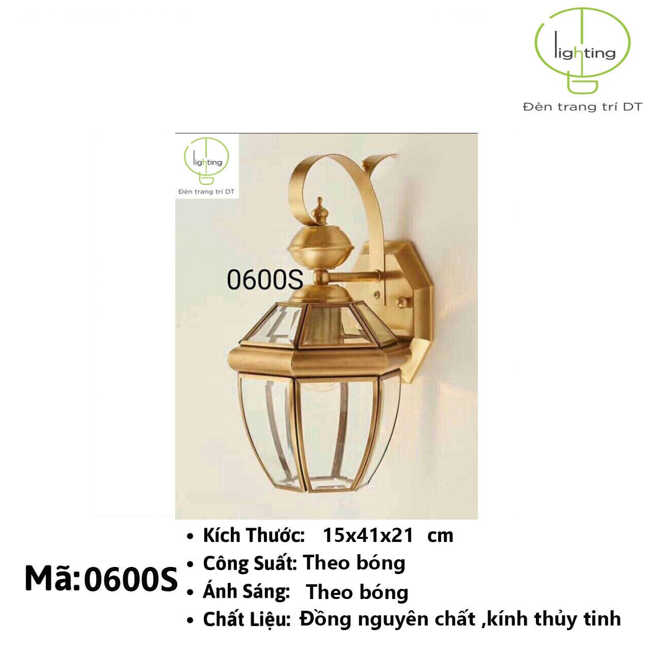 Đèn tường tân cổ 0600S