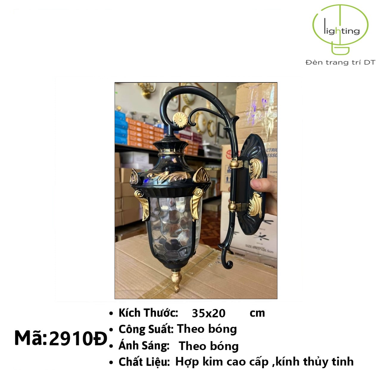 Đèn tường tân cổ 2910Đ