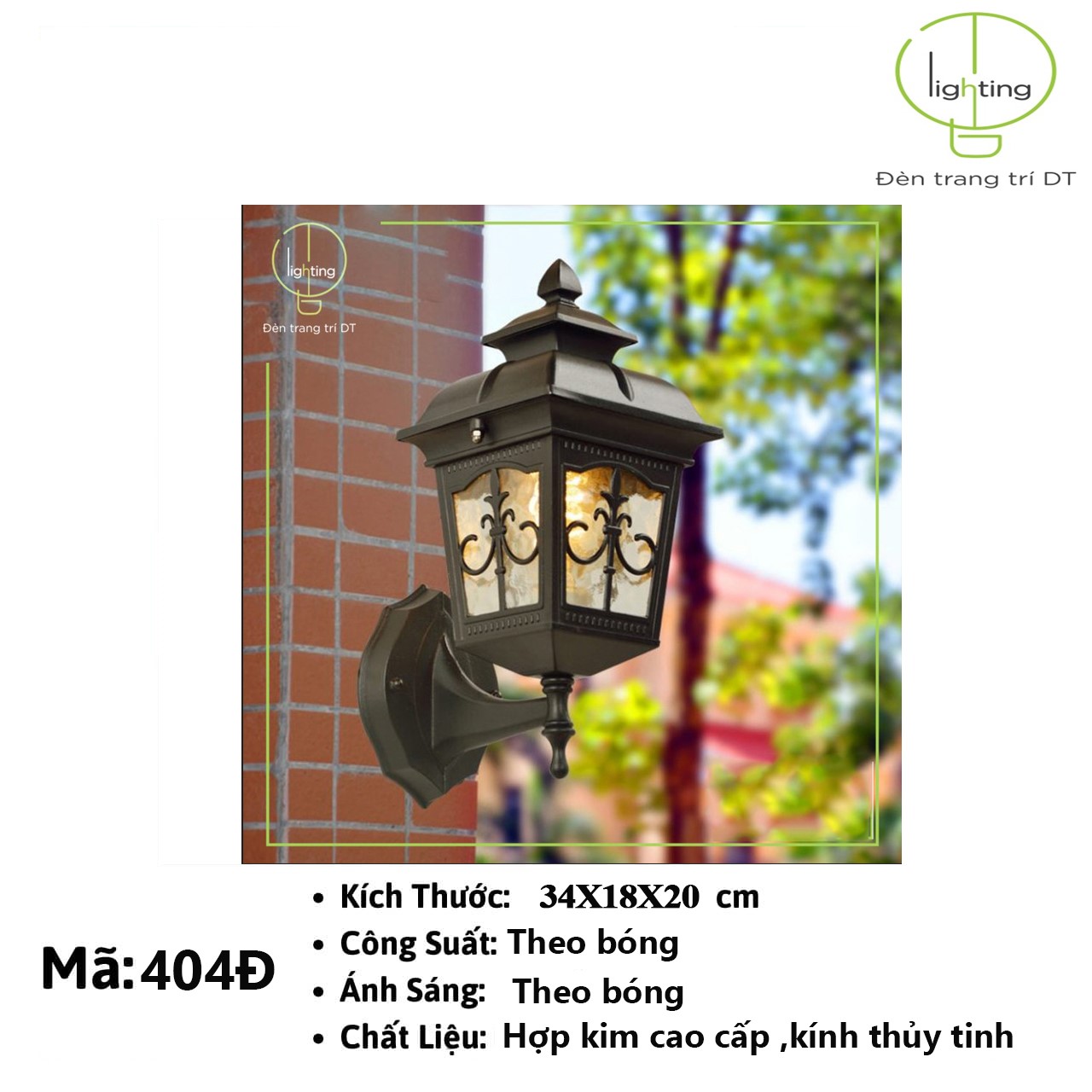 Đèn tường tân cổ 404D