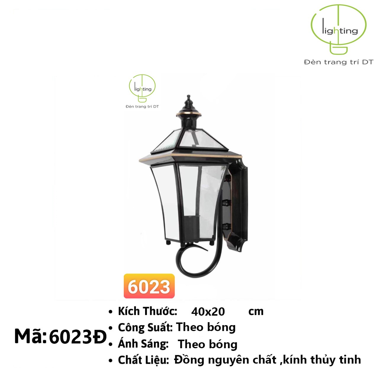 Đèn tường tân cổ 6023D