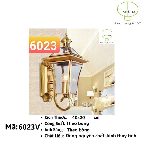 Đèn tường tân cổ 6023V